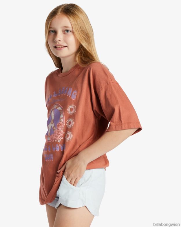 Billabong Clothing 00V682637 | Billabong Sonnenschein-Rosen-T-Shirt süßer Tee Mädchen