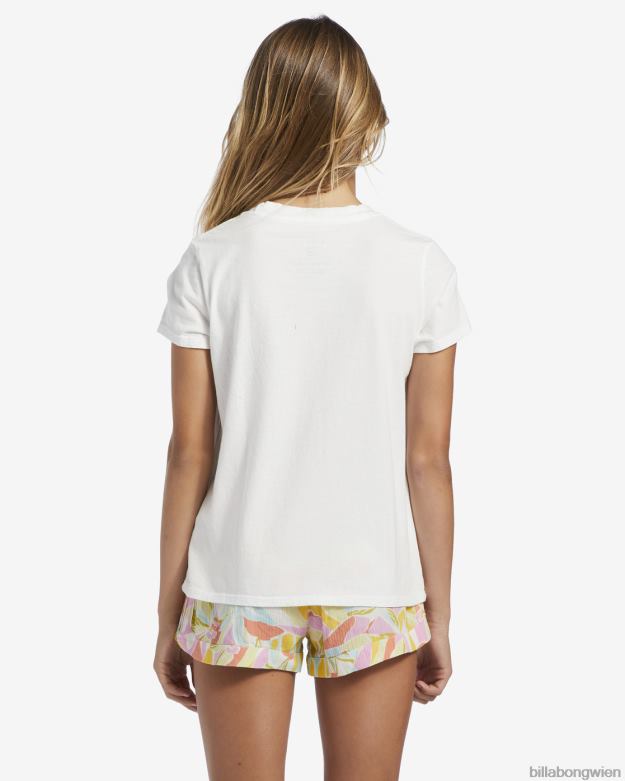 Billabong Clothing 00V682670 | Billabong Hallo Sommer übergroßes T-Shirt Salzkristall Mädchen