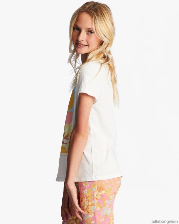 Billabong Clothing 00V682689 | Billabong 4-16 California Trip übergroßes T-Shirt Salzkristall Mädchen