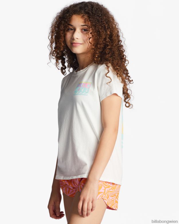 Billabong Clothing 00V682694 | Billabong 4-16 genießen Sie die Aussicht übergroßes T-Shirt Salzkristall Mädchen