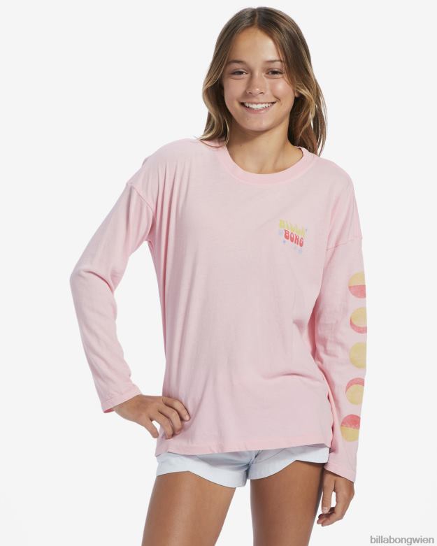 Billabong Clothing 00V682734 | Billabong 4-16 Morgenwellen-T-Shirt zartes Rosa Mädchen