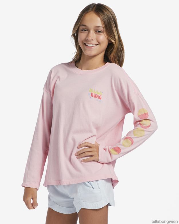 Billabong Clothing 00V682734 | Billabong 4-16 Morgenwellen-T-Shirt zartes Rosa Mädchen