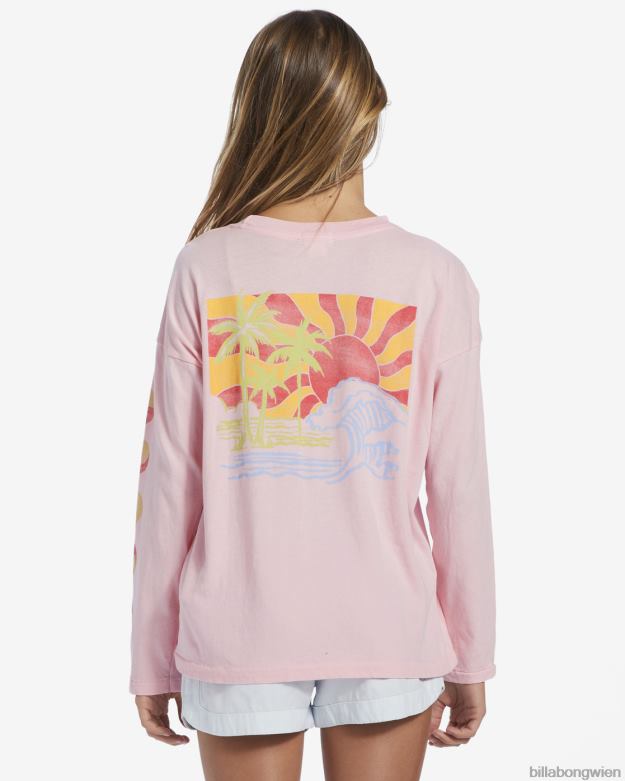 Billabong Clothing 00V682734 | Billabong 4-16 Morgenwellen-T-Shirt zartes Rosa Mädchen