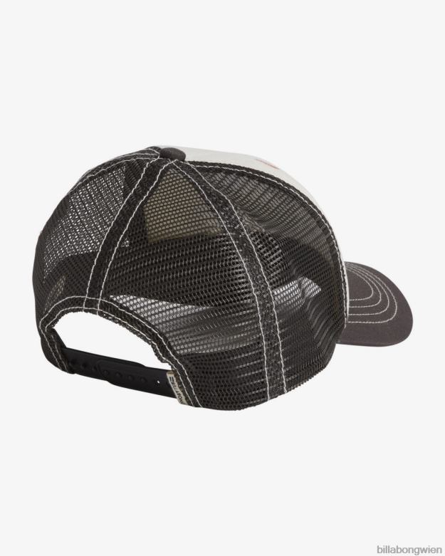 Billabong Wien 00V682598 | Billabong Pitstop Jr Trucker-Mütze verkohlen Mädchen