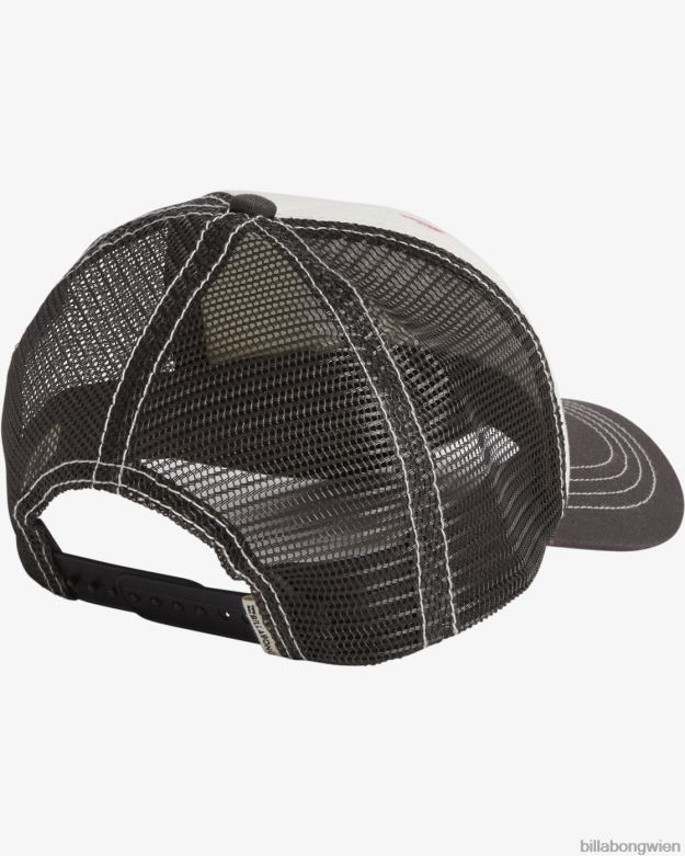 Billabong Wien 00V682598 | Billabong Pitstop Jr Trucker-Mütze verkohlen Mädchen