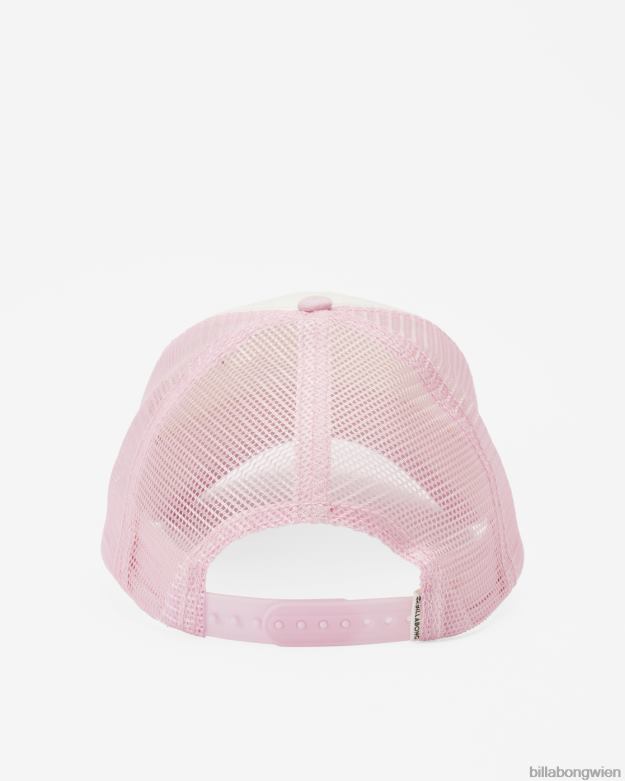 Billabong Wien 00V682755 | Billabong Pitstop Jr Trucker-Mütze Rosa Spuren Mädchen