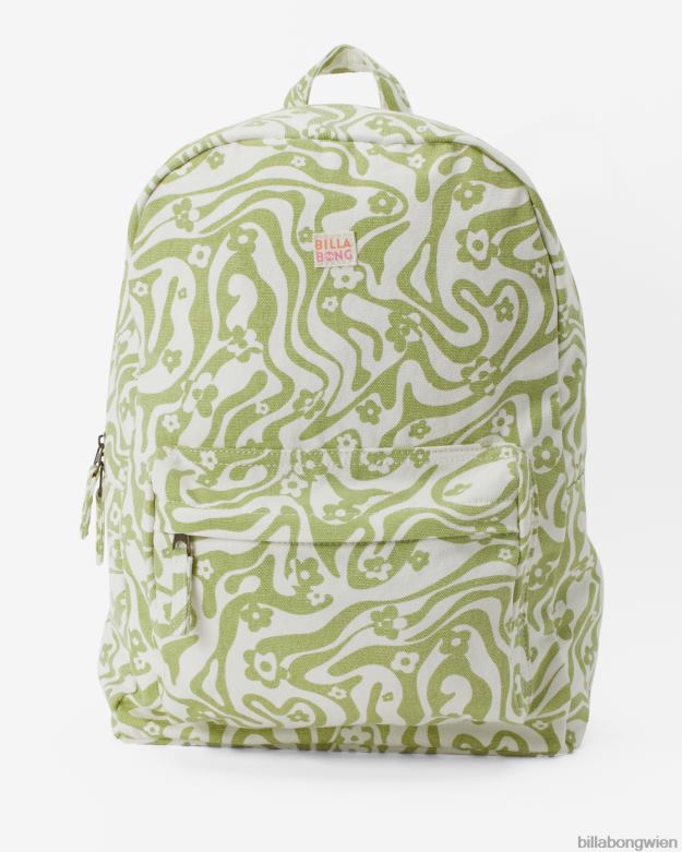 Billabong Wien 00V682644 | Billabong Schulrucksack, 20 l, mittelgroß Erbsenschote Mädchen